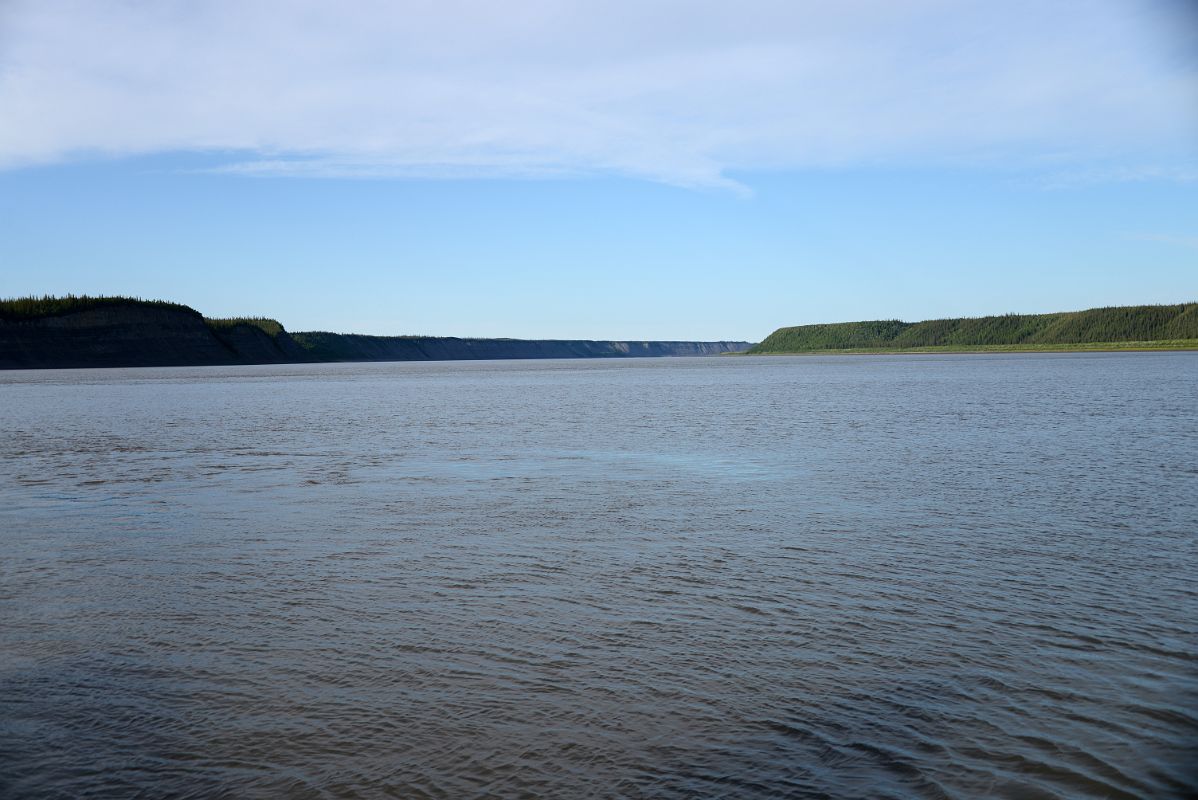 02D The MacKenzie River From The Ferry At Tsiigehtchic Northwest Territories On Day Tour From Inuvik To Arctic Circle